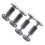 4Pcs Adjustable Bed Wall Stabilizer with AntiSlip Noise Reduction Support, Durable Stainless Build for Headboard, Sofa and Table 1