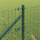 Berkfield Fence Post 7 pcs Green Steel 3