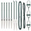 Berkfield Fence Post 7 pcs Green Steel 4