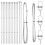 Berkfield Fence Post 13 pcs Silver Steel 2