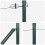 Berkfield Fence Post 7 pcs Green Steel 6