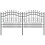 Berkfield Garden Fence KAMPEN Grey 2