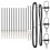 Berkfield Fence Post 13 pcs Grey Steel 4