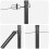 Berkfield Fence Post 7 pcs Grey Steel 6