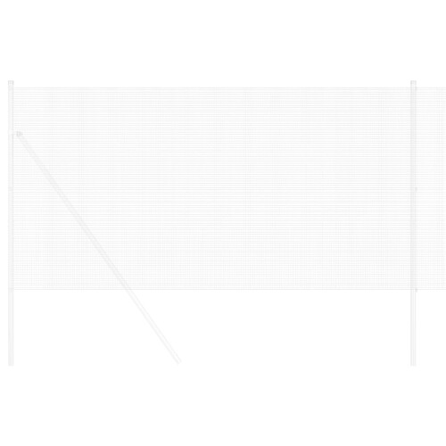Berkfield Welded Wire Fence Silver 2