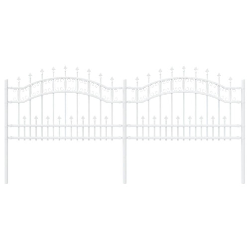 Berkfield Garden Fence KAMPEN White 1