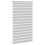 Berkfield Zebra Blind Light Grey 130x200 cm Fabric Width 125.9 cm Polyester 3