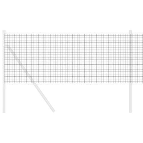 Berkfield Welded Wire Fence Grey 2