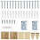 Berkfield Venetian Blind Light Brown with Pattern 150 x 140 cm PVC 8