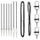 Berkfield Fence Post 7 pcs Grey Steel 2
