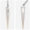 Berkfield Fence Post 7 pcs Silver Steel 7