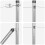 Berkfield Fence Post 13 pcs Silver Steel 6