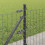 Berkfield Fence Post 13 pcs Grey Steel 4