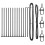 Berkfield Fence Post 13 pcs Grey Steel 5