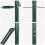 Berkfield Fence Post 7 pcs Green Steel 7