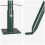 Berkfield Fence Post 7 pcs Green Steel 8