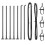 Berkfield Fence Post 7 pcs Grey Steel 2