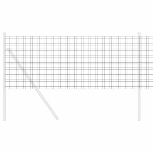Berkfield Welded Wire Fence Grey 2