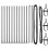 Berkfield Fence Post 13 pcs Grey Steel 2