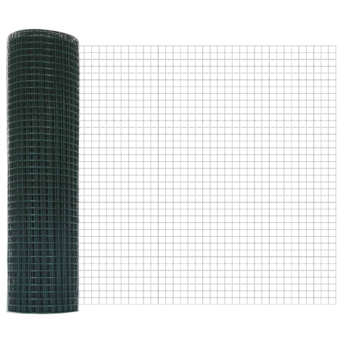 Berkfield Welded Wire Fence Green 1