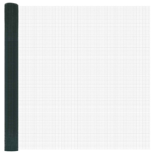 Berkfield Welded Wire Fence Green 1