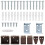 Berkfield Venetian Blind Dark Brown with Pattern 213 x 130 cm PVC 8