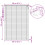 Berkfield Venetian Blind Dark Brown with Pattern 213 x 130 cm PVC 10