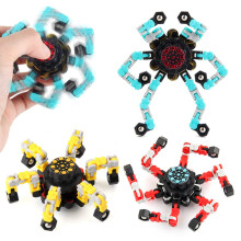 3Pcs Transformable Fidget Spinner Set, Dual Mode Stress Relief Toy for Adults and Kids, Smooth Spin Control