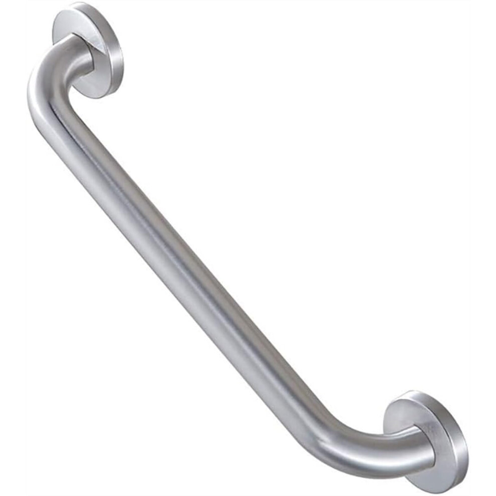 Stainless Steel Shower Grab Bar 38cm Non Slip Bathroom Safety Handrail Brushed Finish Support Handle for Elderly
