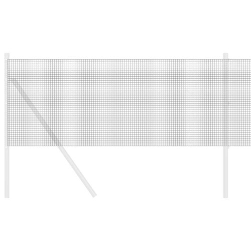 Berkfield Welded Wire Fence Grey 2
