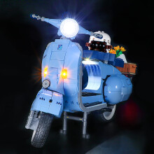 LED Light Kit for Creator Vespa 125 10298, Realistic Display Lighting, Easy Installation Design