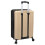 Berkfield Suitcase Folding Champagne 43 x 27 x 66 cm ABS Plastic 5