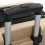 Berkfield Suitcase Folding Champagne 43 x 27 x 66 cm ABS Plastic 9