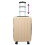 Berkfield Suitcase Folding Champagne 43 x 27 x 66 cm ABS Plastic 10