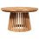 Berkfield Side Table Brown 70 x 70 x 40 cm Solid Teak Wood 2