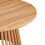 Berkfield Side Table Brown 70 x 70 x 40 cm Solid Teak Wood 5