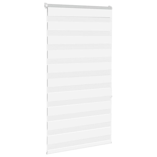 Berkfield Zebra Blind White 90x150 cm Fabric Width 85.9 cm Polyester 2