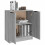 Berkfield Sideboard Grey Sonoma 60x30x70 cm Engineered Wood 6