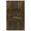 Berkfield Wall-mounted Bedside Cabinets 2 pcs Smoked Oak 5