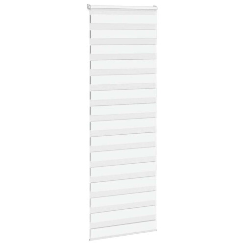 Berkfield Zebra Blind White 70x200 cm Fabric Width 65.9 cm Polyester 2