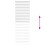 Berkfield Zebra Blind White 70x200 cm Fabric Width 65.9 cm Polyester 5