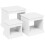 Berkfield Coffee Tables 3 pcs White Engineered Wood 2