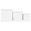 Berkfield Coffee Tables 3 pcs White Engineered Wood 7