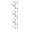 Berkfield Shower Roller Blind 60x240 cm Fabric Width 56 cm 4
