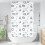Berkfield Shower Roller Blind 140x240 cm Fabric Width 136 cm 2
