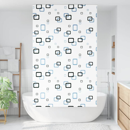 Berkfield Shower Roller Blind 140x240 cm Fabric Width 136 cm 1