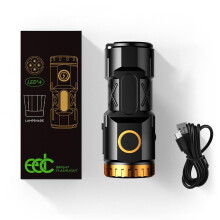 4/6/8 Wick MINI Light Magnetisk LED-ficklampa med sidoljus 3 ljus
