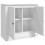Berkfield Sideboard White 70x35.5x67.5 cm Engineered Wood 7