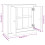 Berkfield Sideboard White 70x35.5x67.5 cm Engineered Wood 10