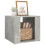 Berkfield Bedside Table Concrete Grey 41x40x36 cm Engineered Wood 4